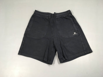 Bermuda molleton bleu marine, bouloché