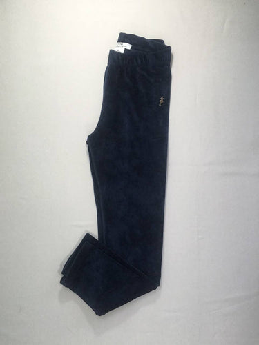 Pantalon velours ras bleu Sugarfree, moins cher chez Petit Kiwi