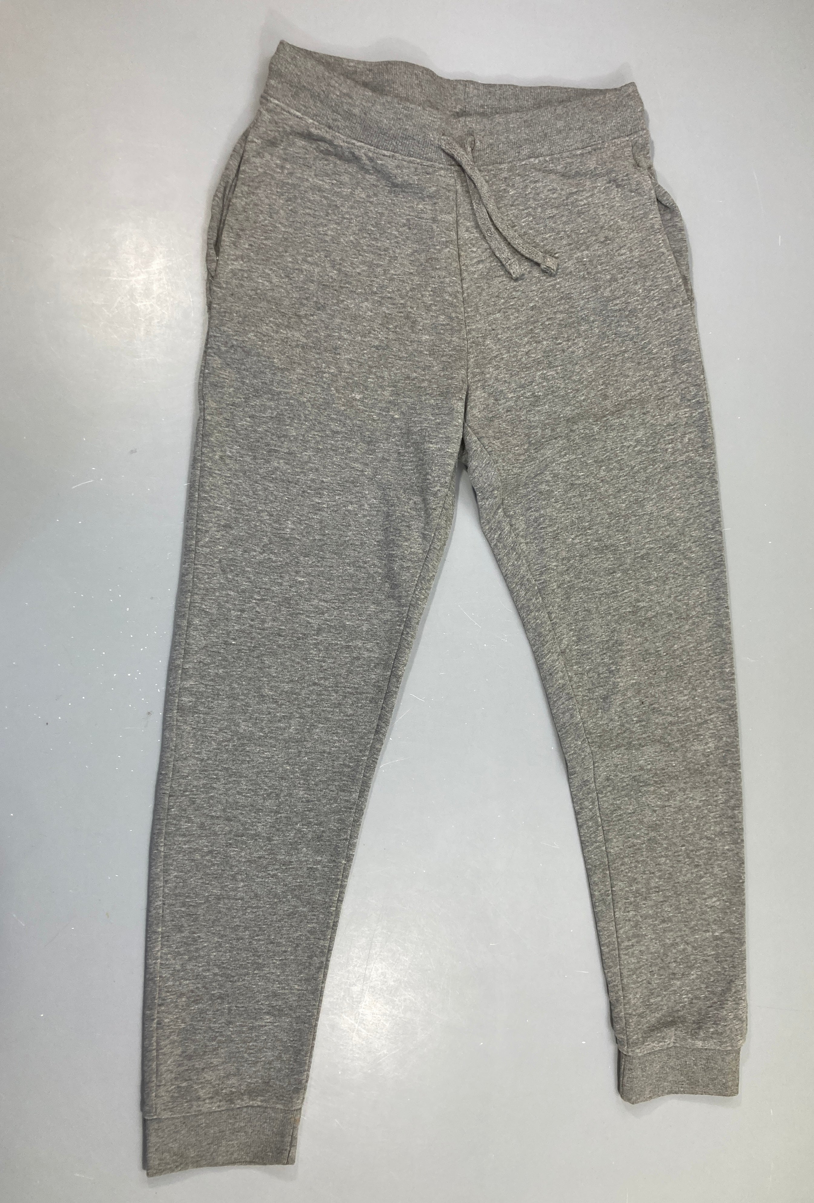 Pantalon de training gris chiné Petite tache arrière
