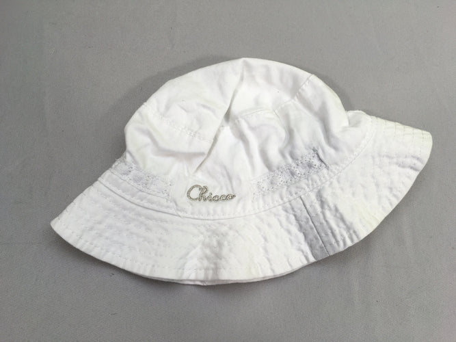 Chapeau blanc, moins cher chez Petit Kiwi