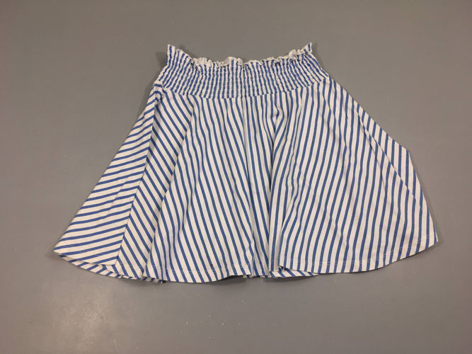 Jupe jersey rayé blanc/bleu s.mocks, moins cher chez Petit Kiwi