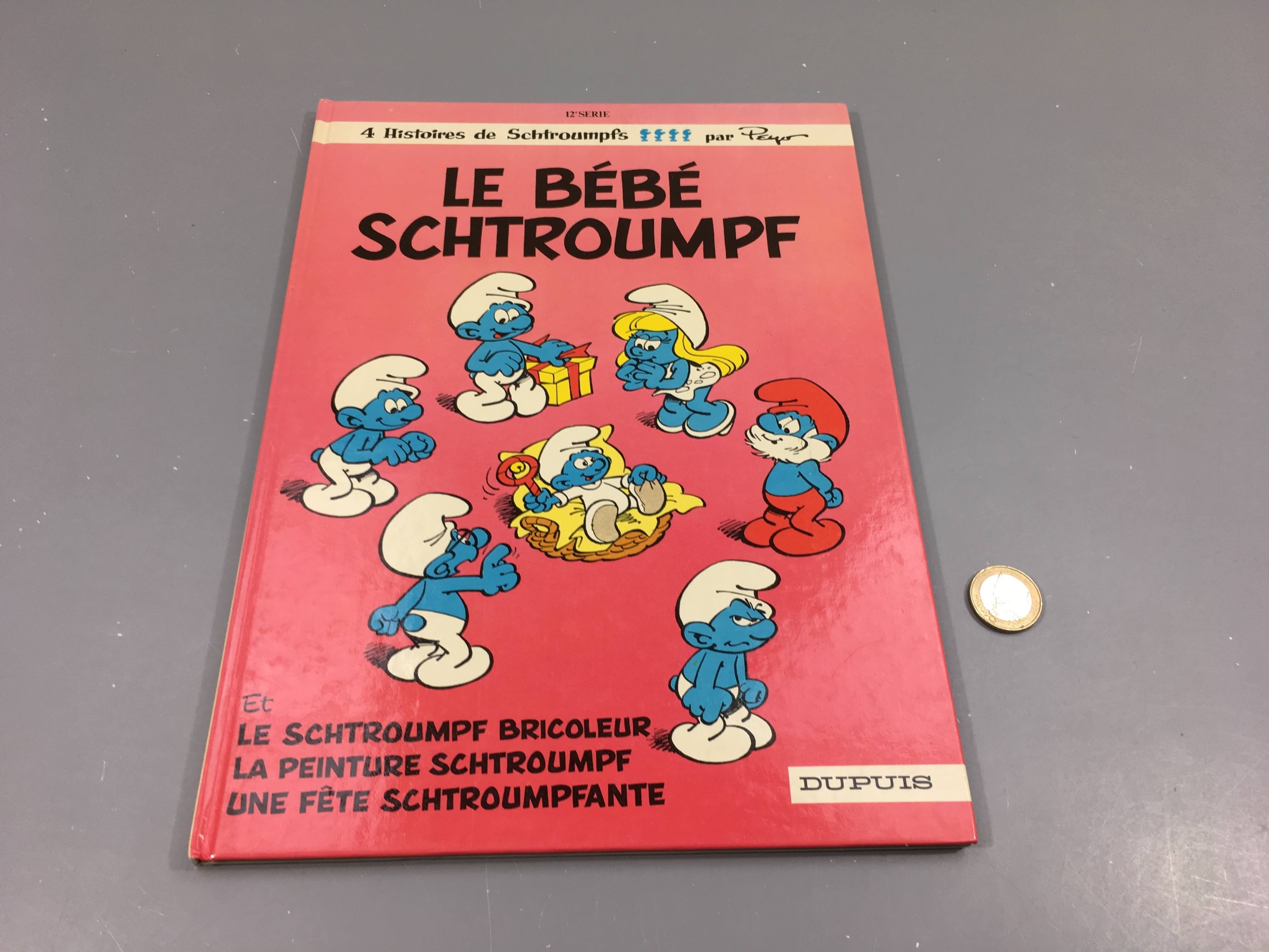 Le bébé schtroumpf