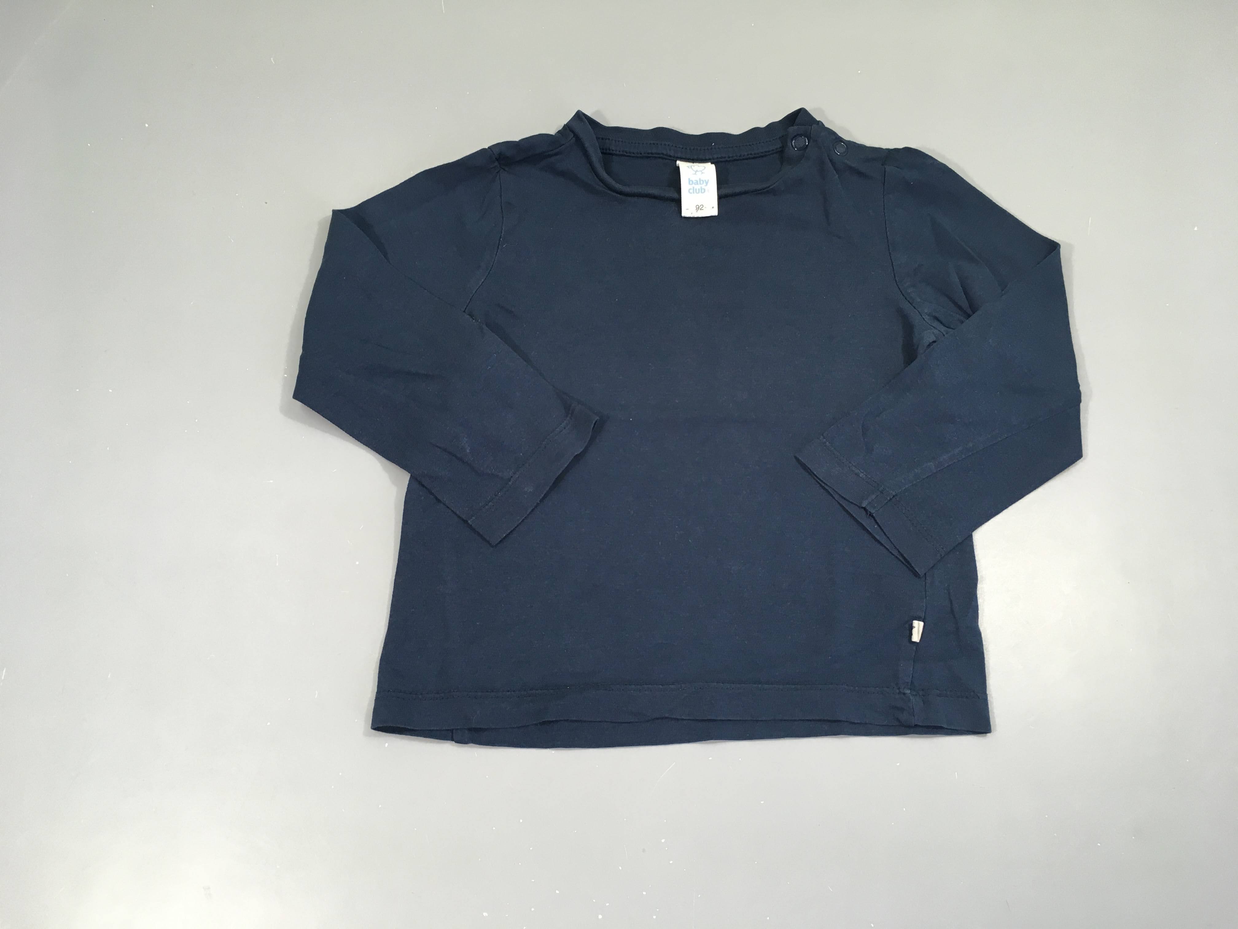 T-shirt m.l bleu foncé