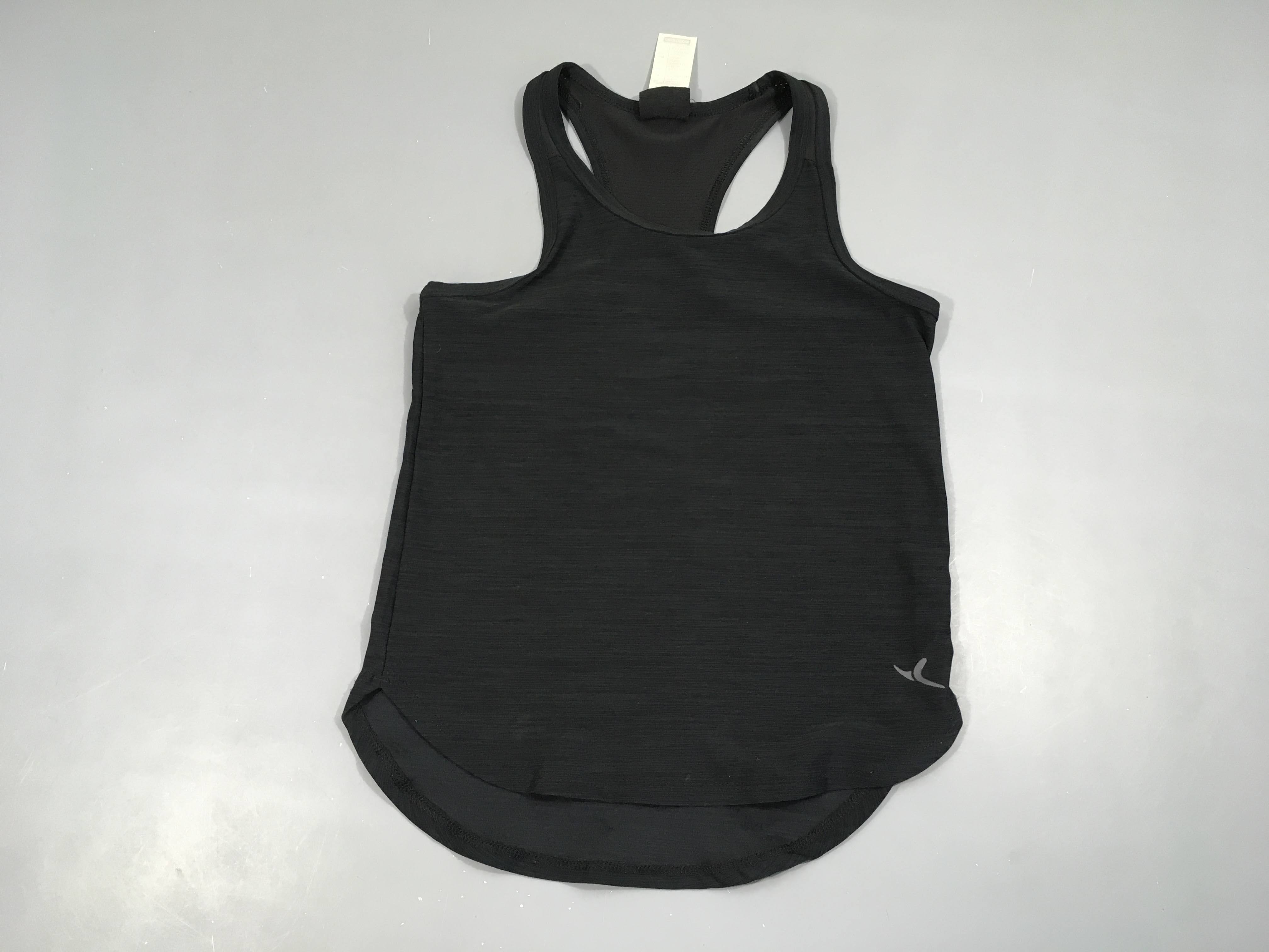 Débardeur de sport noir flammé