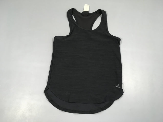 Débardeur de sport noir flammé, moins cher chez Petit Kiwi