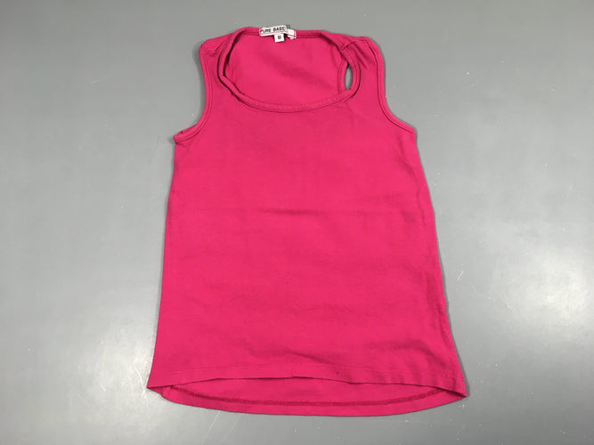 Débardeur rose vif, moins cher chez Petit Kiwi