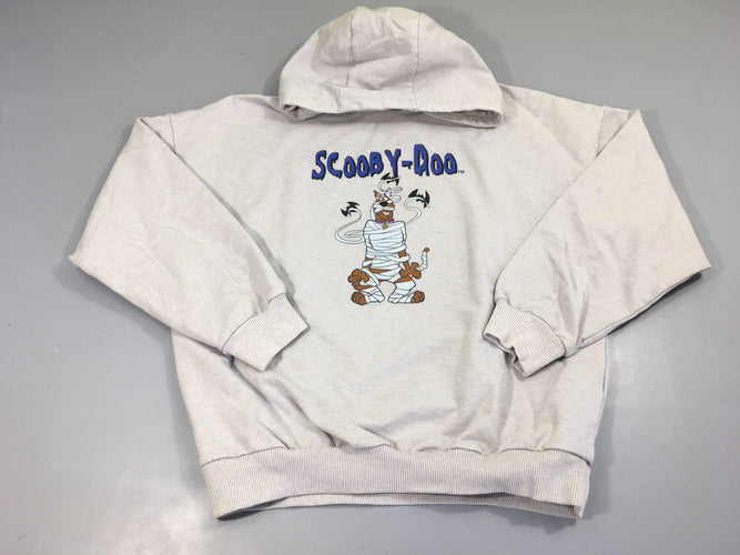 Sweat à capuche gris clair Scooby-Doo, moins cher chez Petit Kiwi