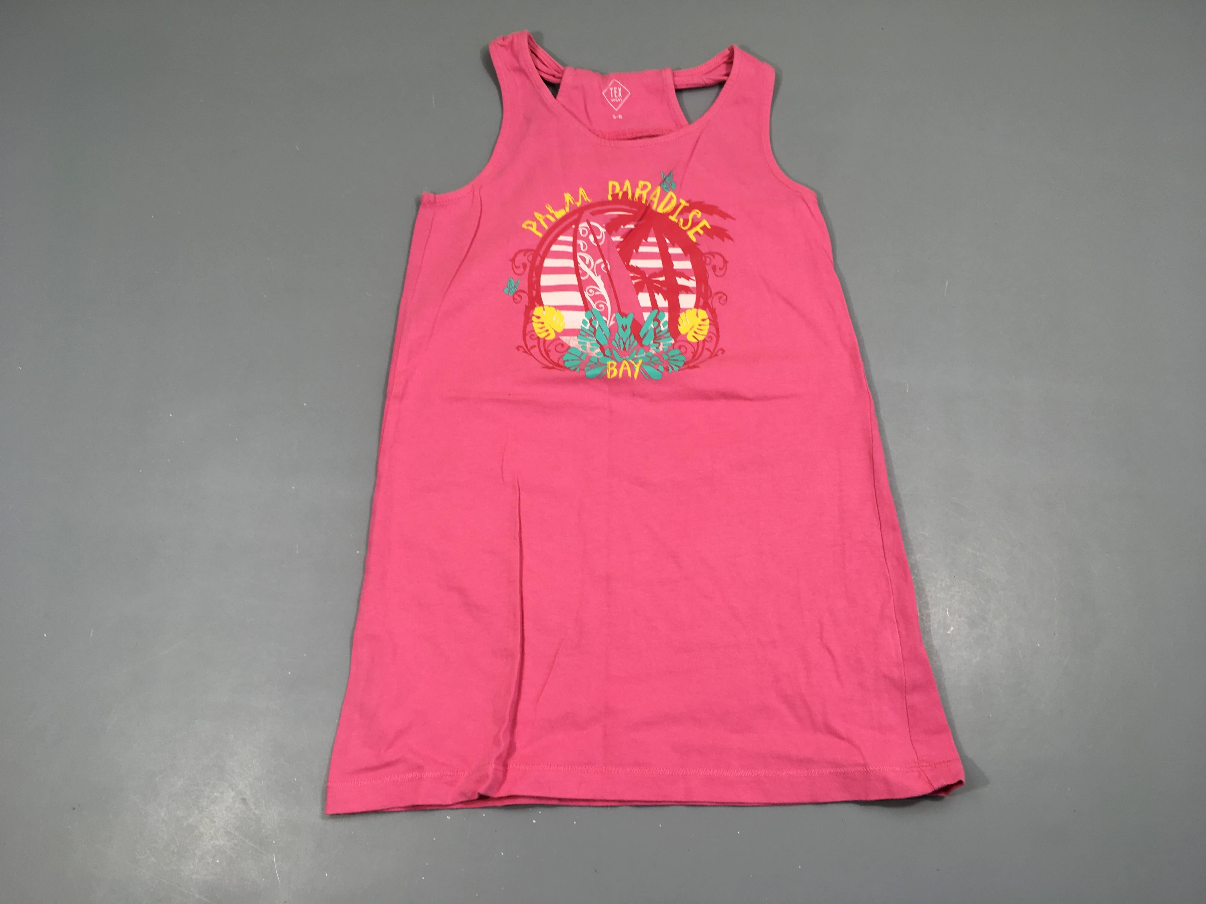 Robe s.m jersey rose surf