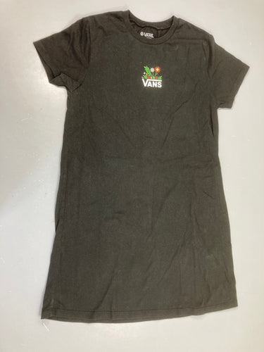 Robe m.c jersey noire Vans, moins cher chez Petit Kiwi