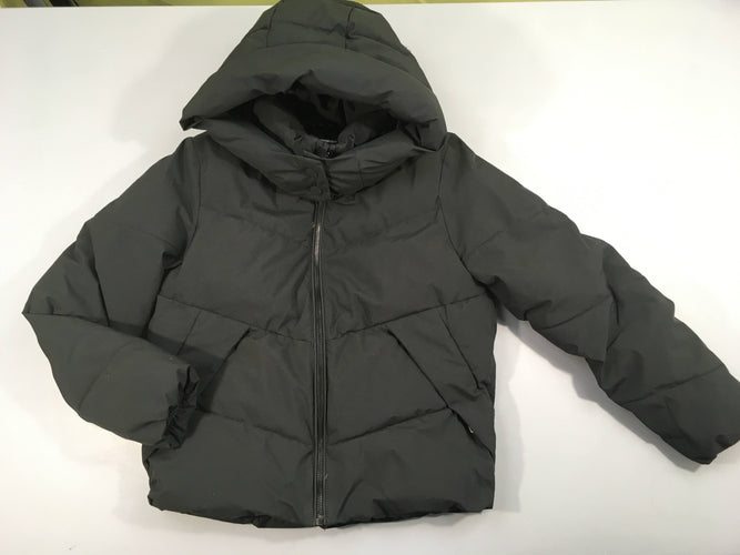 Doudoune courte noir à capuche, moins cher chez Petit Kiwi