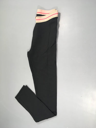 Legging noir taille irisée, moins cher chez Petit Kiwi