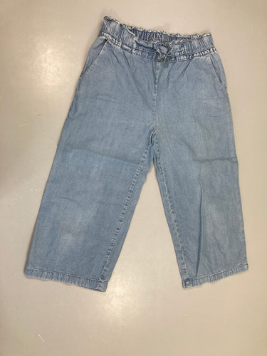 Pantacourt Denim taille élastique, moins cher chez Petit Kiwi