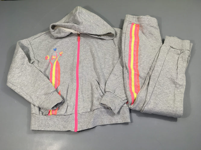 Ensemble de training gris BFF, moins cher chez Petit Kiwi