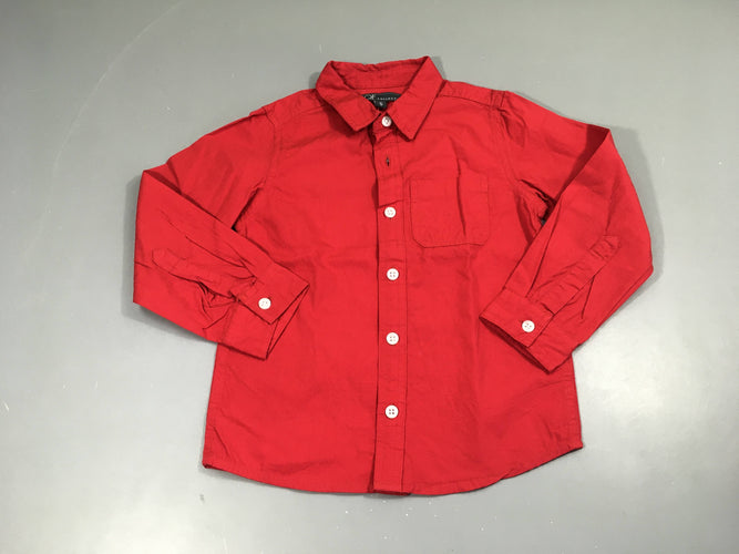 Chemise ml rouge, moins cher chez Petit Kiwi