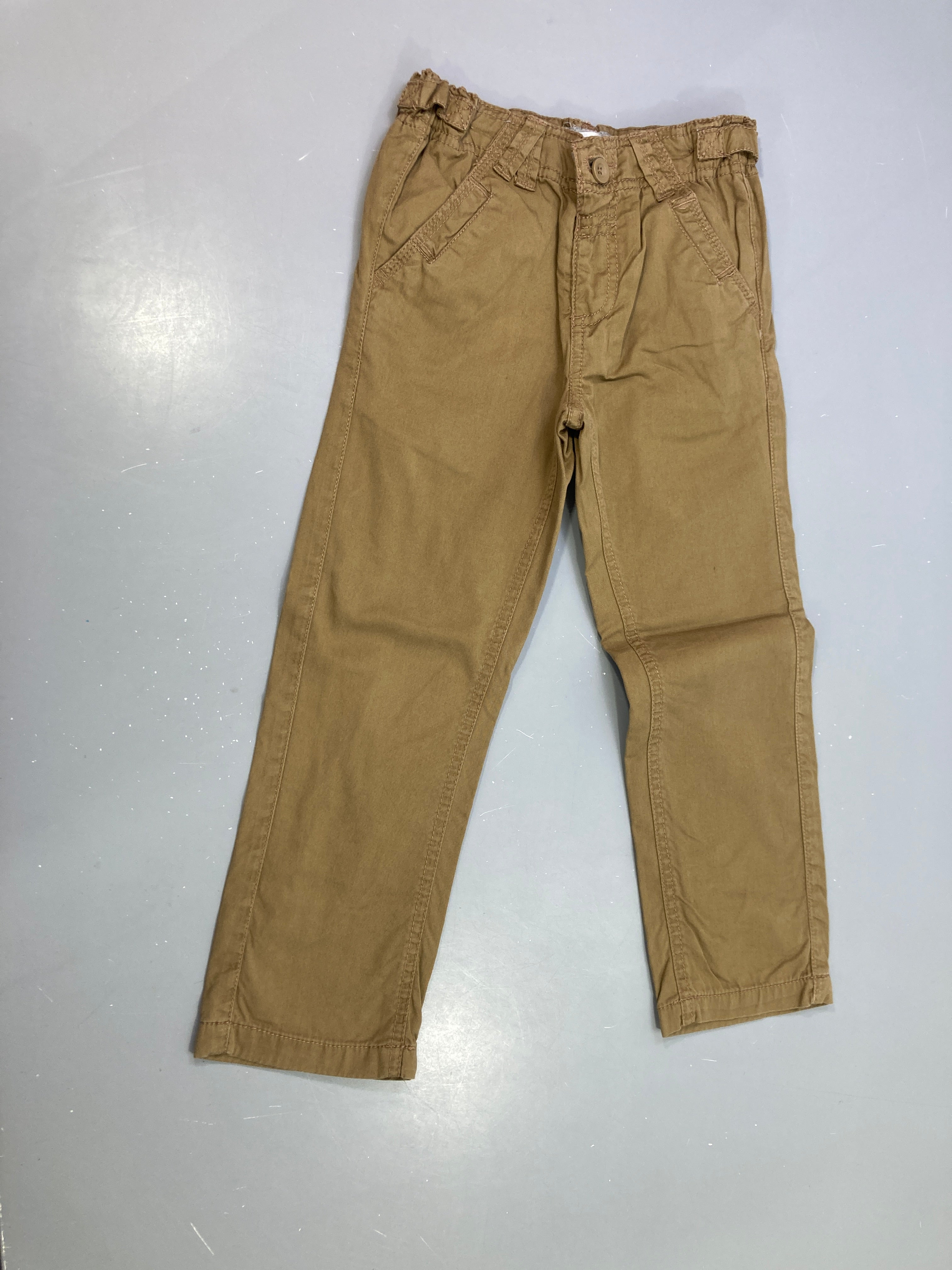Pantalon brun doublé jersey