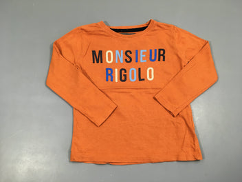 T-shirt m.l orange Monsieur