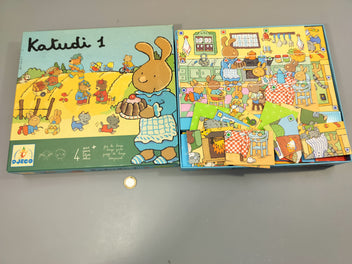 Complet, Katudi 1. Jeu de langage et d'observation sur le thème du Bingo 4+