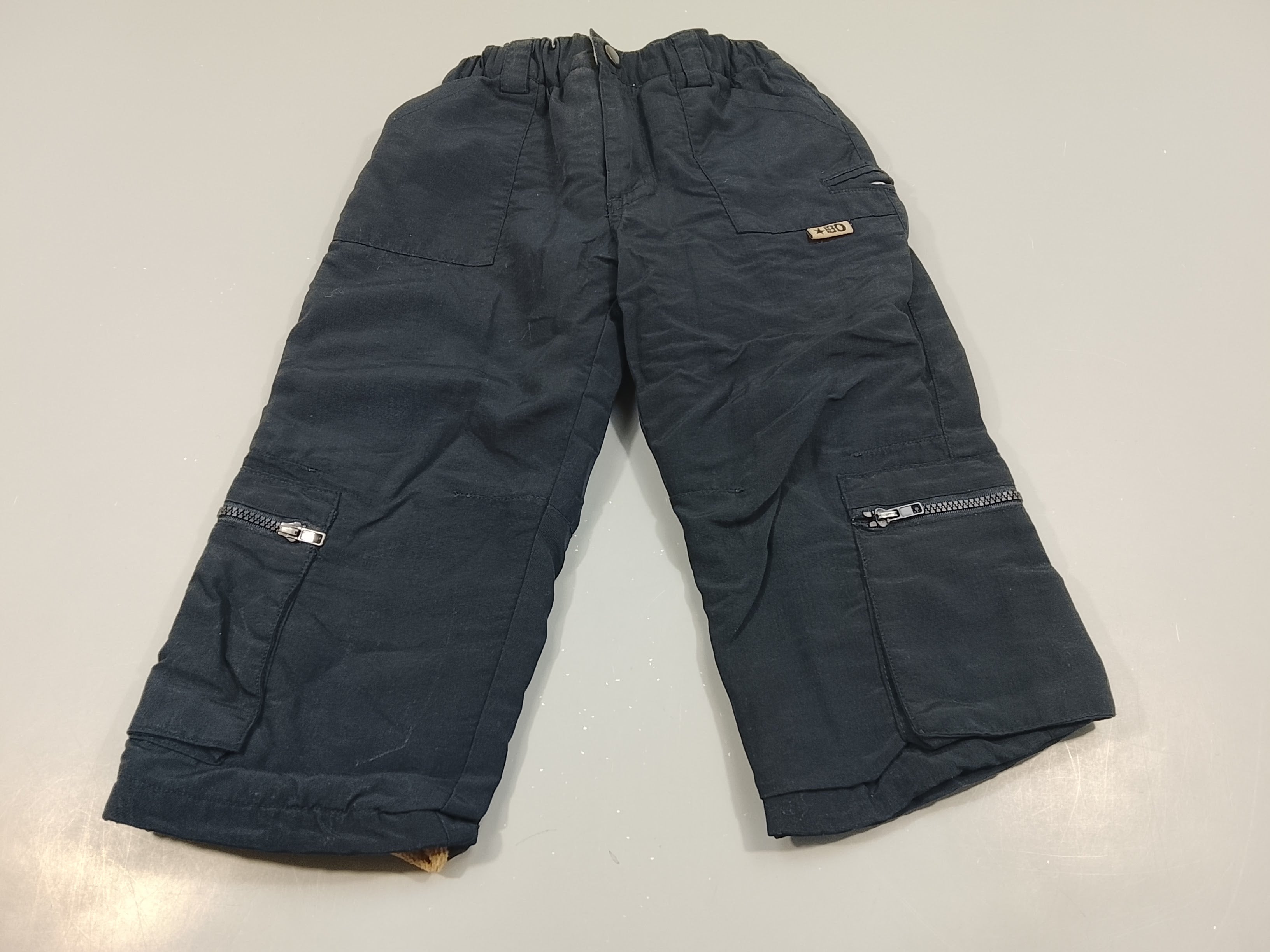Pantalon de ski bleu marine  doublé polar