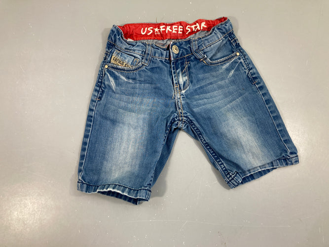 Bermuda en jean, moins cher chez Petit Kiwi