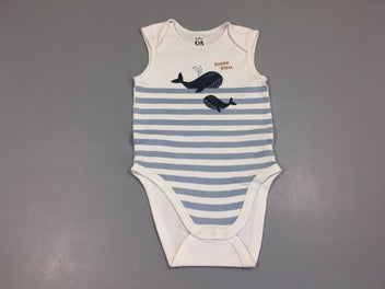 Body s.m blanc baleines
