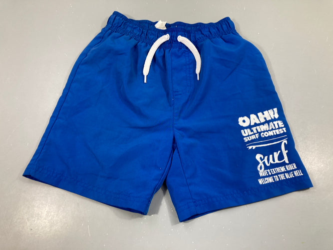 Mailot short bleu OAH, moins cher chez Petit Kiwi