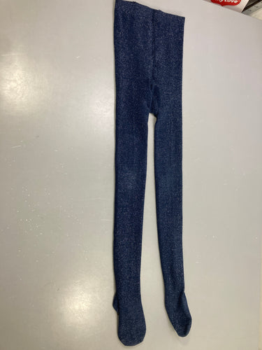 Collant pailleté bleu marine, moins cher chez Petit Kiwi