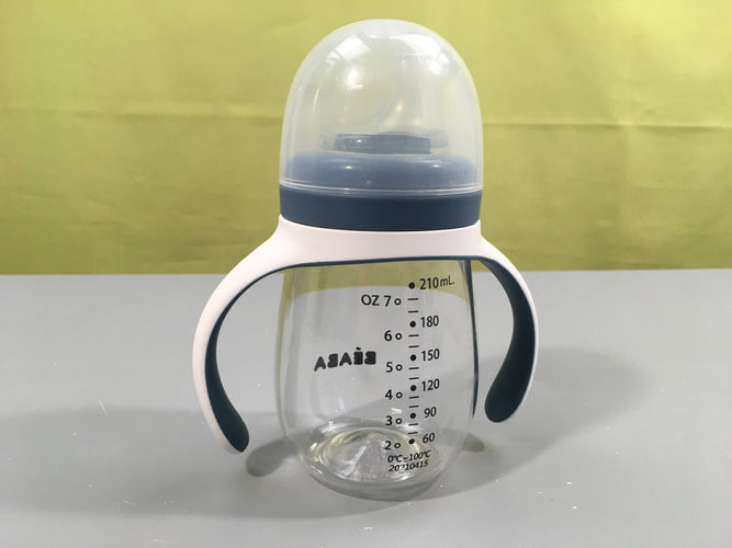 Biberon d'apprentissage 2 en 1 de 210 ml, moins cher chez Petit Kiwi