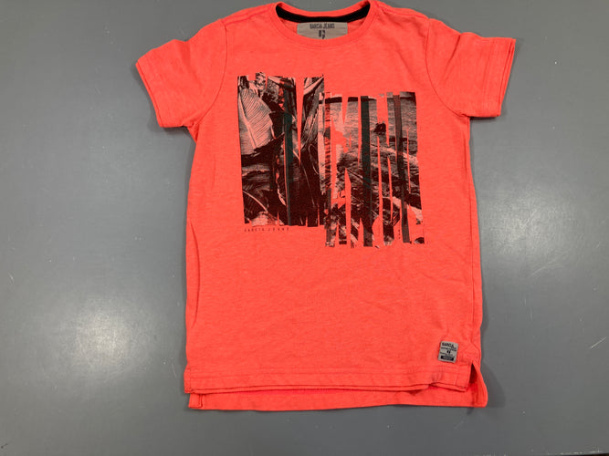 T-shirt m.c corail motifs-Bouloché, moins cher chez Petit Kiwi