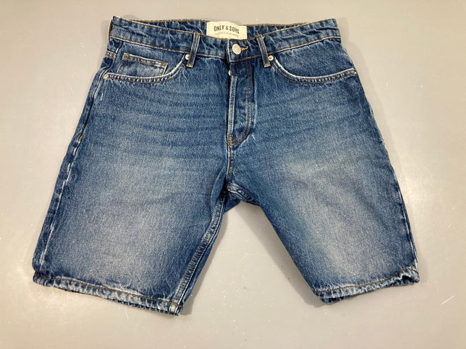 Bermuda en jean Only & Sons, moins cher chez Petit Kiwi