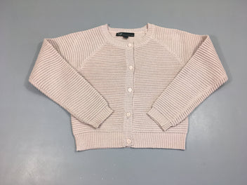 Gilet rose irisé