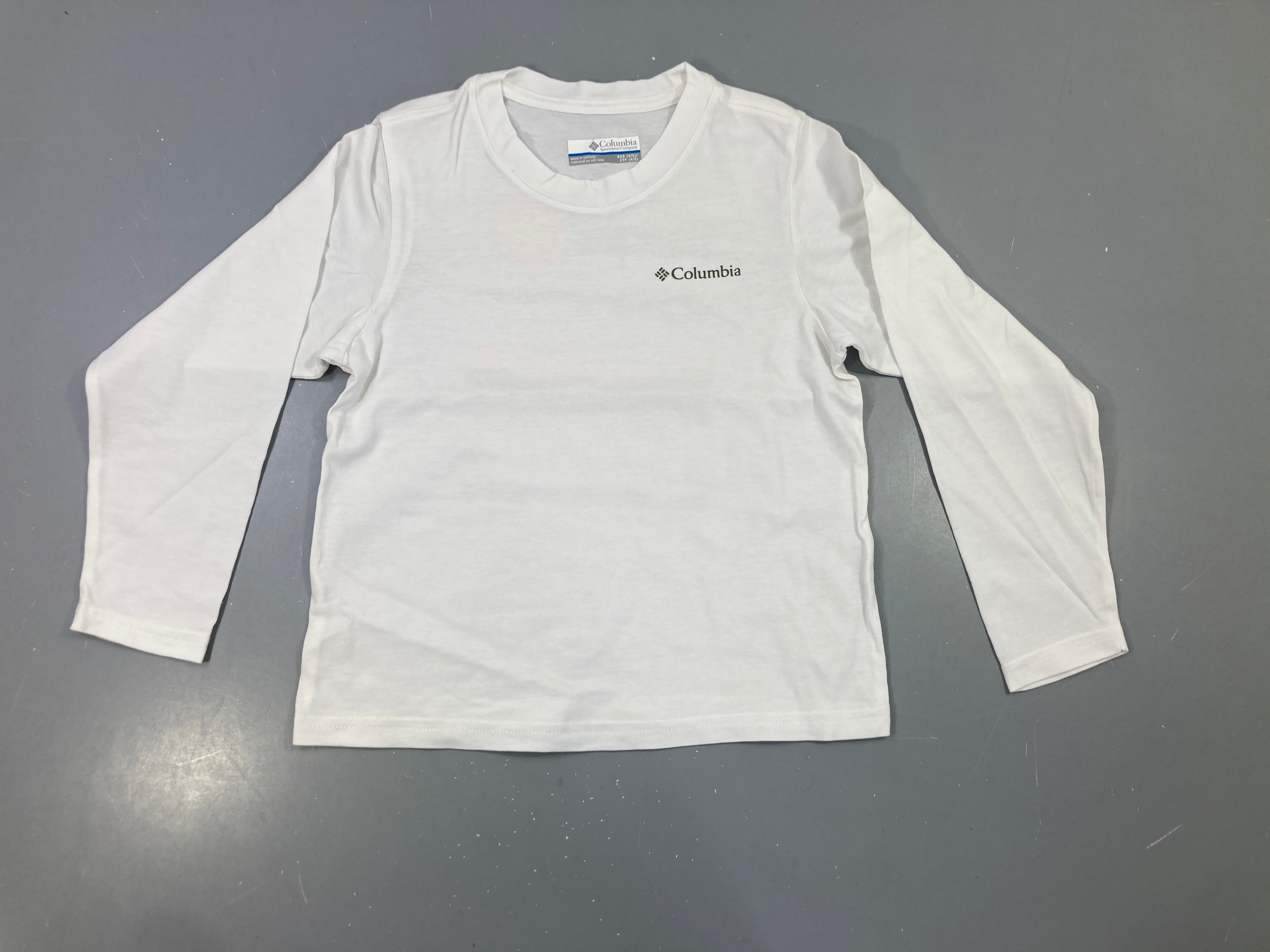 T-shirt m.l blanc, Columbia