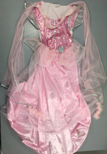 Déguisement princesse robe-Quelques trace de colle visible voile col Taille estimée, moins cher chez Petit Kiwi