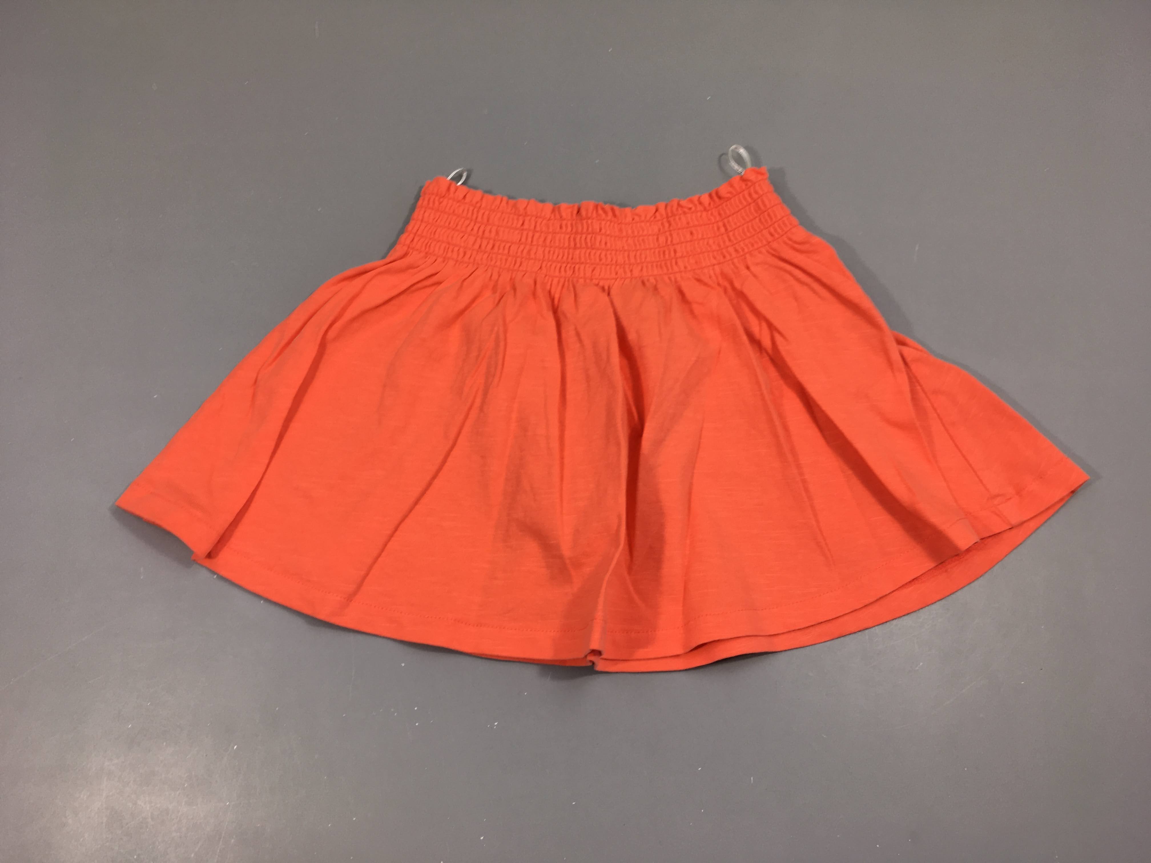 Jupe jersey orange