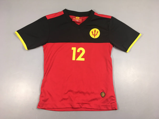 Maillot de Foot Belgium-Floc un peu abimé chiffre 2, moins cher chez Petit Kiwi