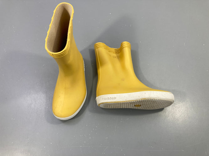 Bottes de pluie jaune, Tribord, 27-28, moins cher chez Petit Kiwi