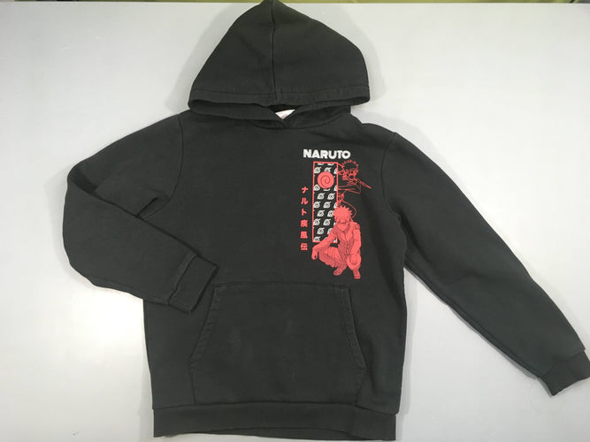 Sweat à capuche noir Naruto, moins cher chez Petit Kiwi