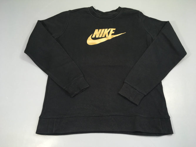 Sweat noir Nike doré, moins cher chez Petit Kiwi