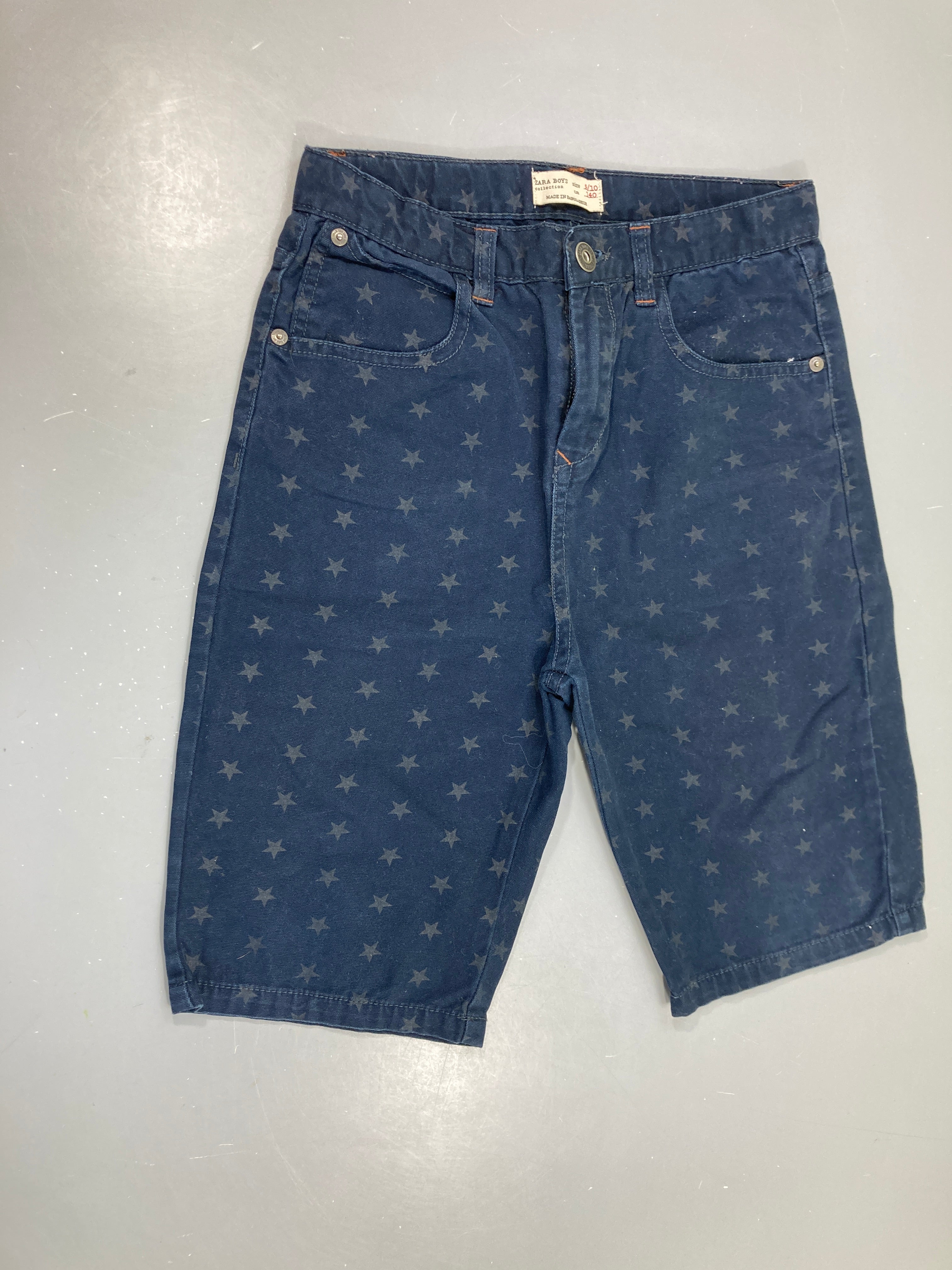 Bermuda bleu foncé étoiles