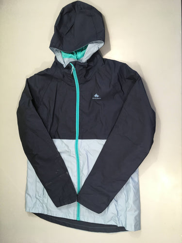 Veste coupe bleu foncé/bleu Quechua, moins cher chez Petit Kiwi