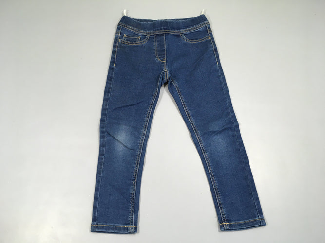Tregging denim, moins cher chez Petit Kiwi