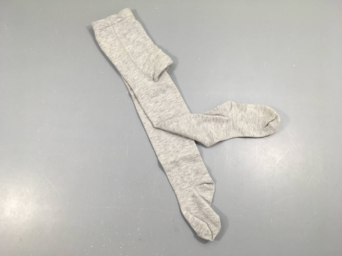 Collants gris clairs bouloché, moins cher chez Petit Kiwi