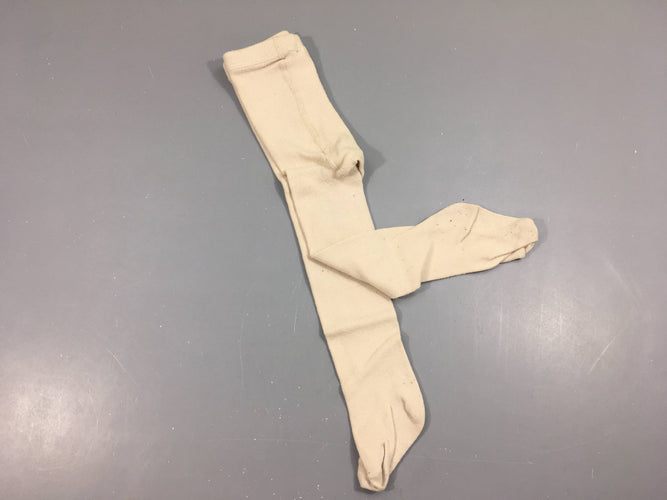 Collants blanc cassé Légèrement boulochés, moins cher chez Petit Kiwi