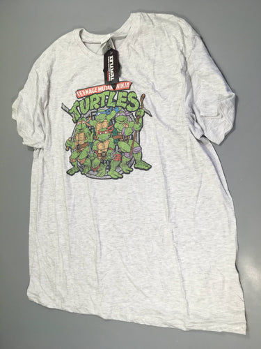 Neuf-T-shirt m.c gris chiné Tortue Ninja, moins cher chez Petit Kiwi