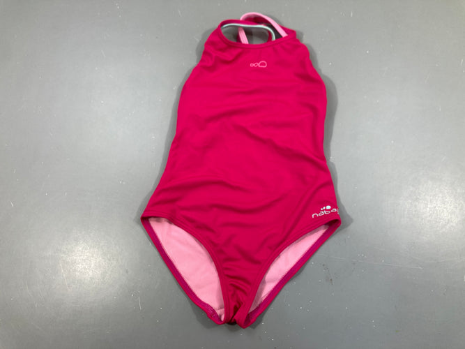 Maillot rose nabaji (taille estimée, pas d'étiquette), moins cher chez Petit Kiwi