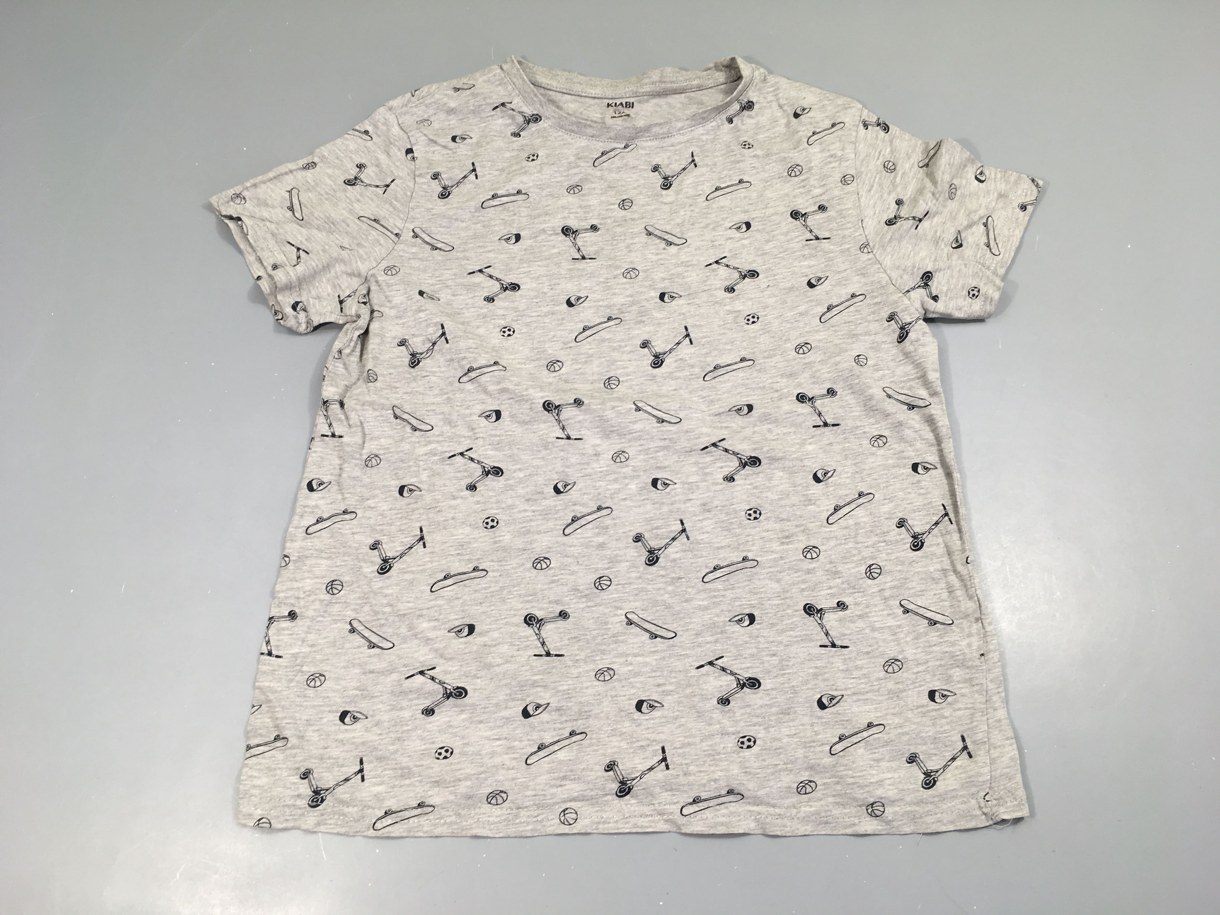 T-shirt m.c gris Skate