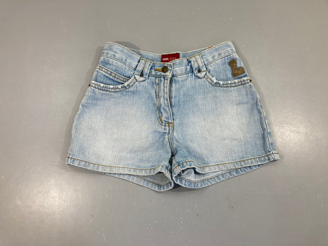 Short en jean clair L, moins cher chez Petit Kiwi