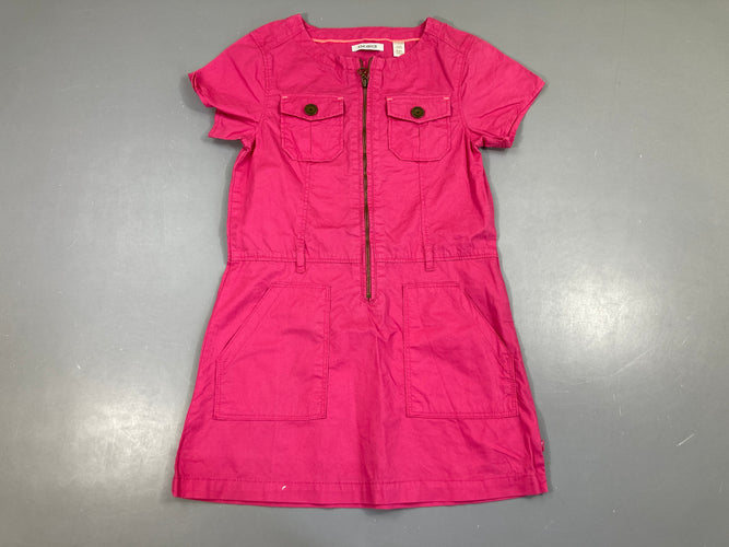 Robe m.c zippé rose, moins cher chez Petit Kiwi