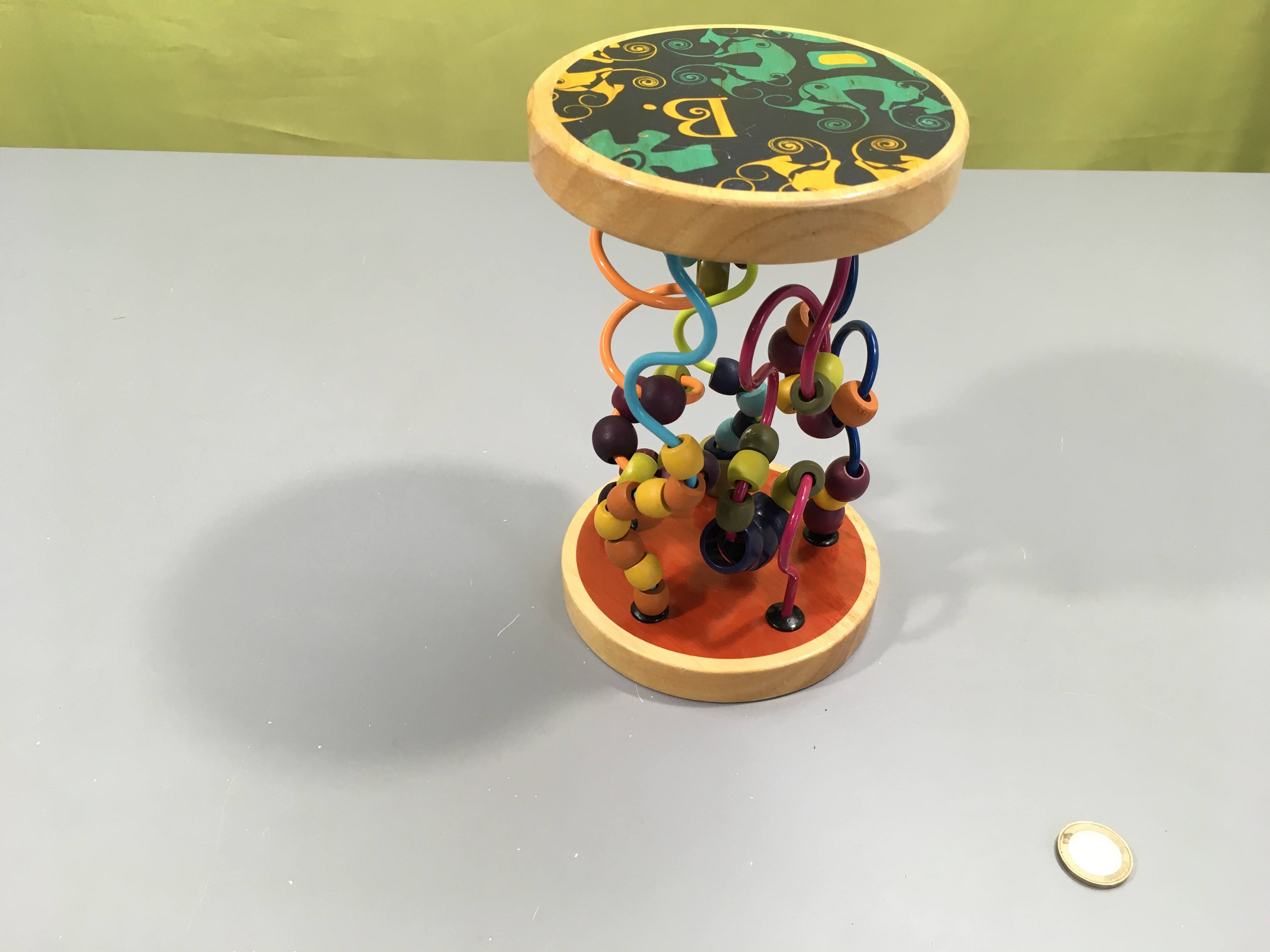Labyrinthe à perles en bois, Loopty Loo, B. toys