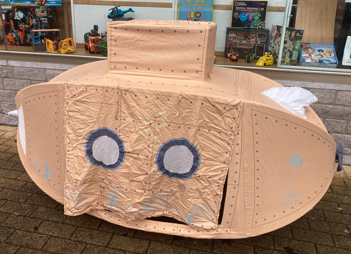 Tente de jeu sous-marin, 80€ neuf, moins cher chez Petit Kiwi