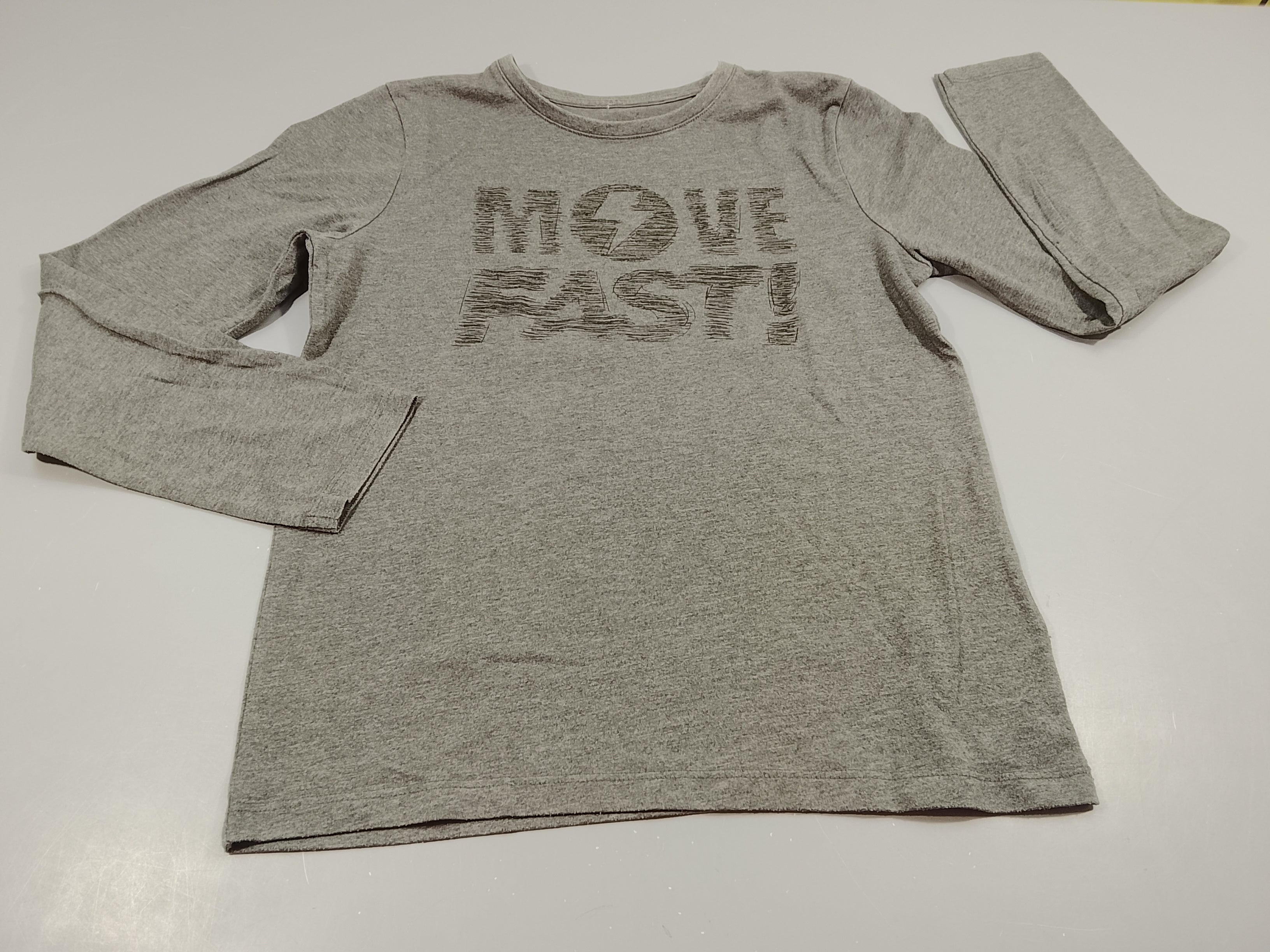 T-shirt m.l gris anthracite 